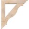 Ekena Millwork Funston Traditional Smooth Bracket w/ Offset Brace, Douglas Fir, 7 1/2"W x 40"D x 44"H BKT0806X40X44FST01SDF - alternate 3